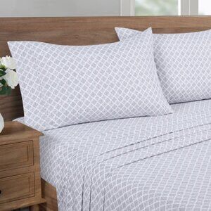South Point Home Fashions Microfiber 6-Piece King Sheet Set, NWT